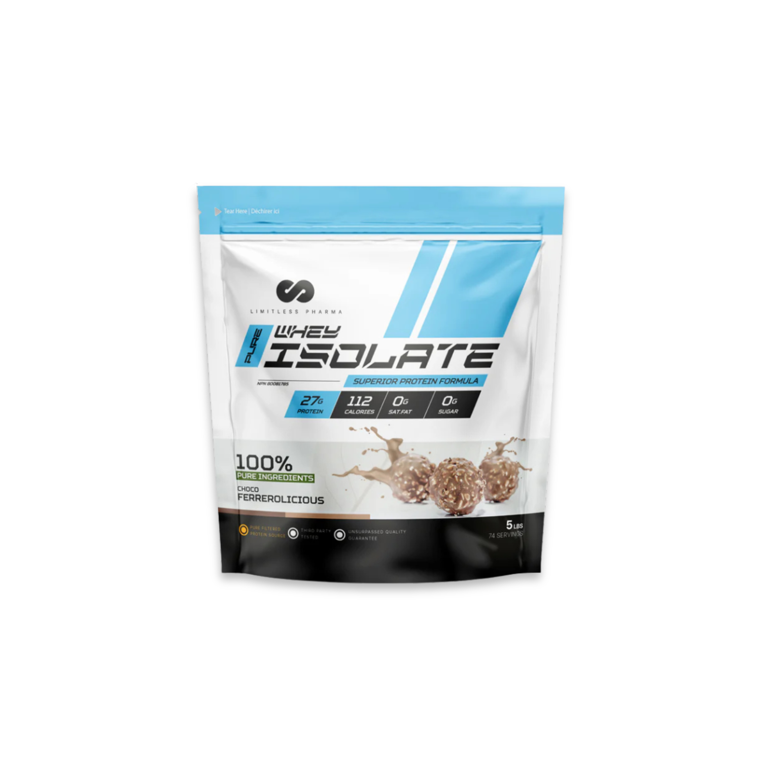 Isolate de Protéine - 5lbs