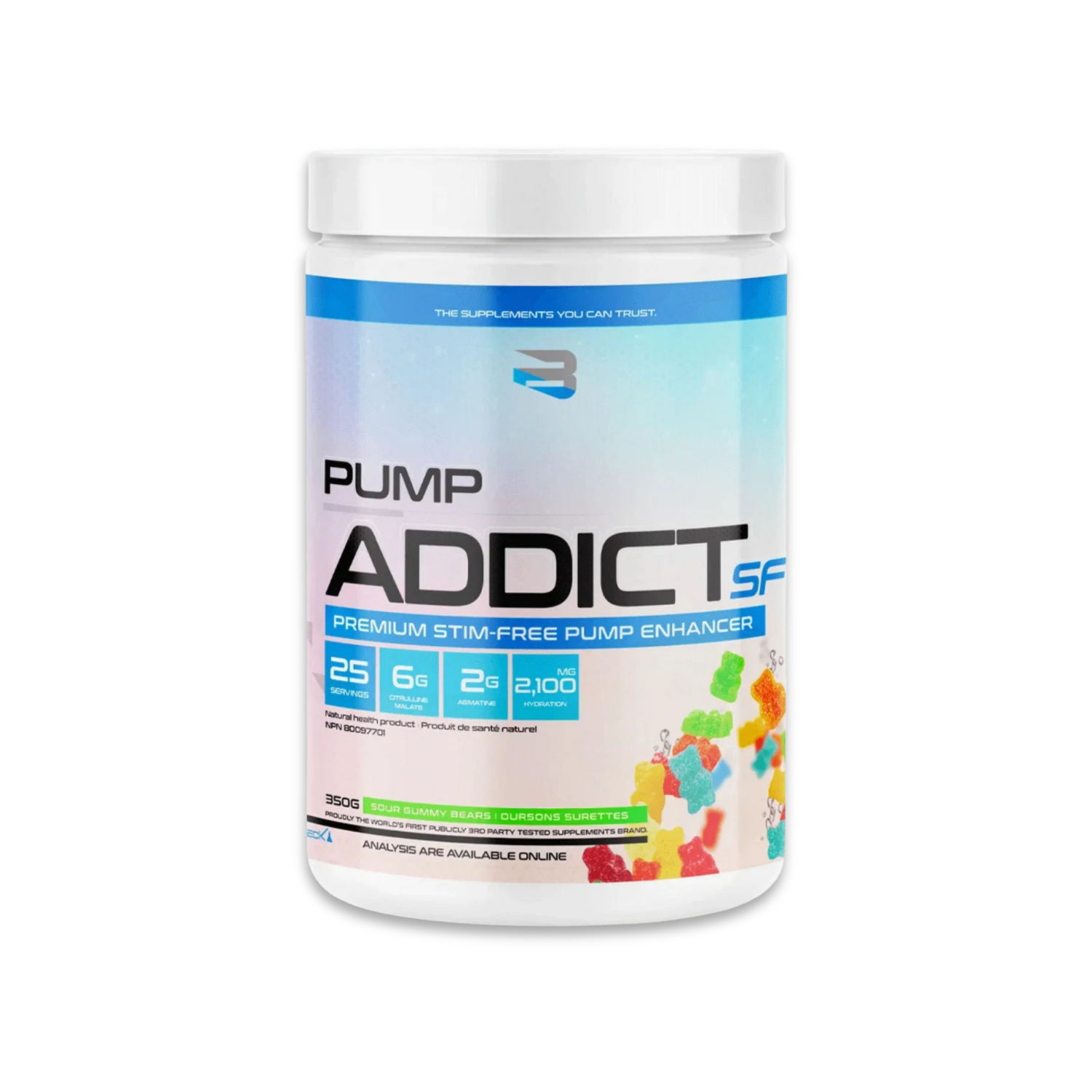 Pump Addict sans stimulant - 350g