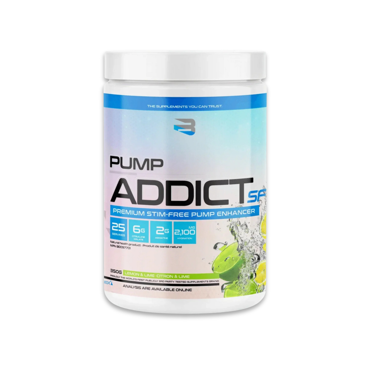Pump Addict sans stimulant - 350g