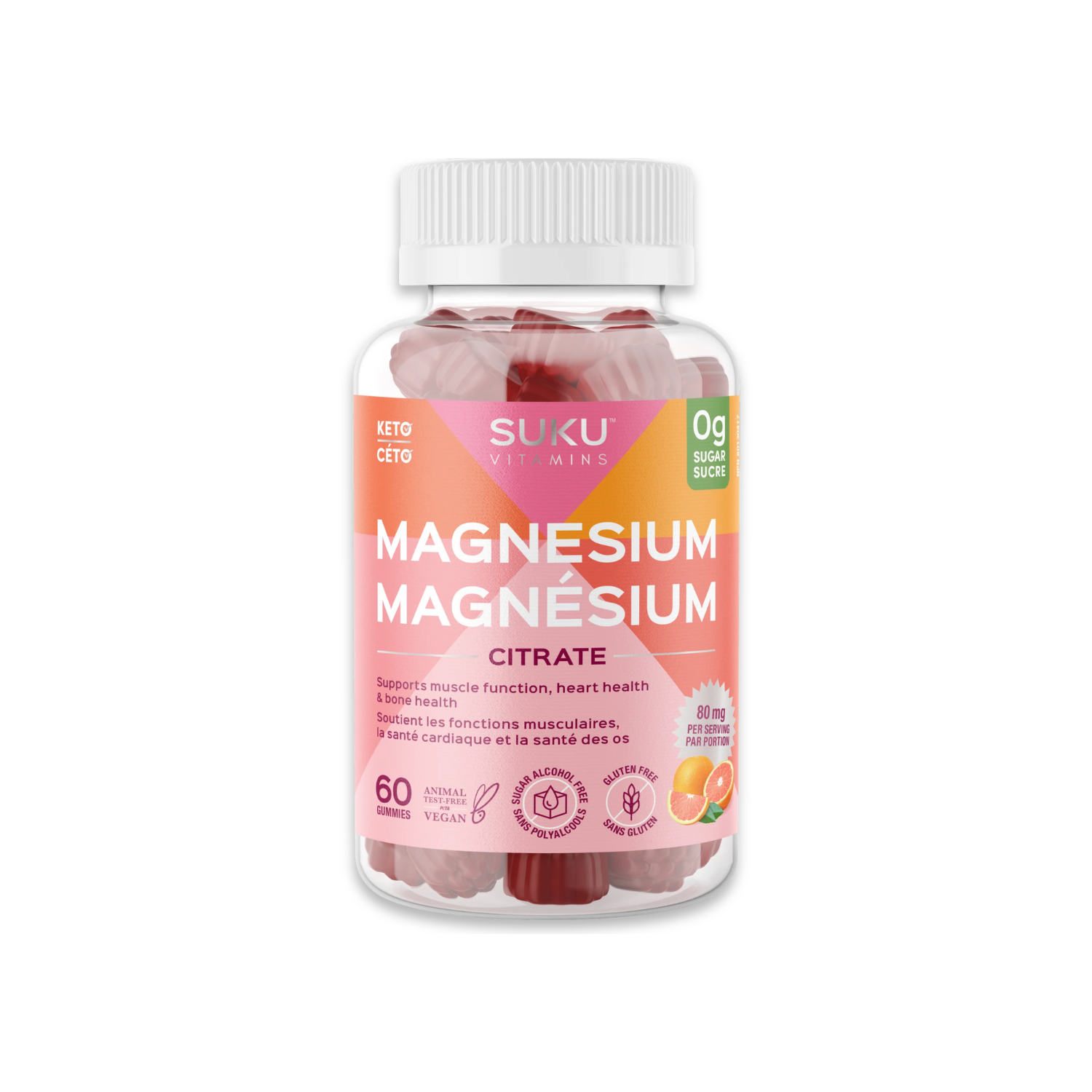 Magnesium Citrate - 60 jujubes