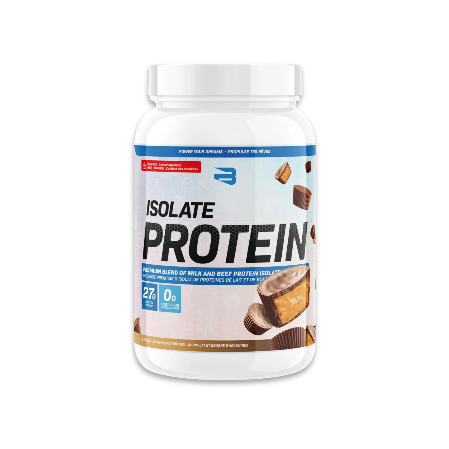 Protéine Isolate & Boeuf - 1.76lbs