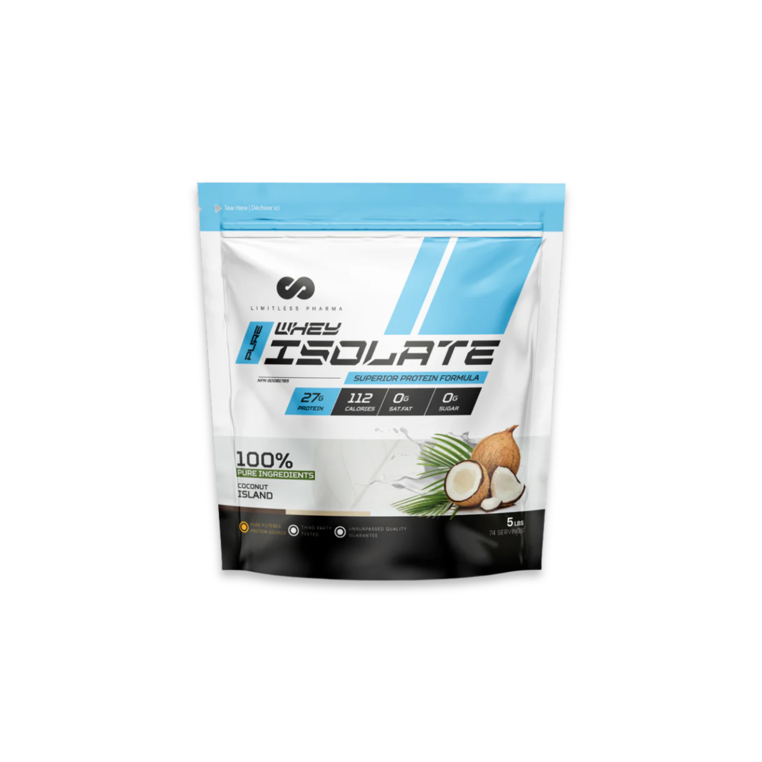 Isolate de Protéine - 5lbs