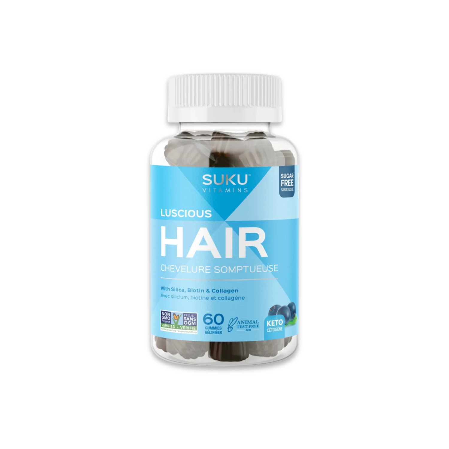Cheveux/Peau/Ongles - 60 jujubes