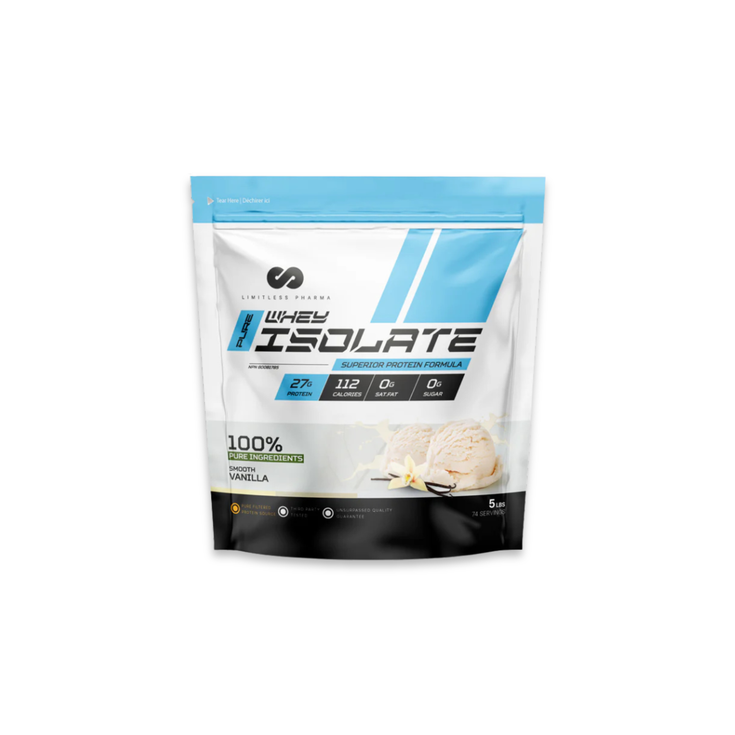 Isolate de Protéine - 5lbs