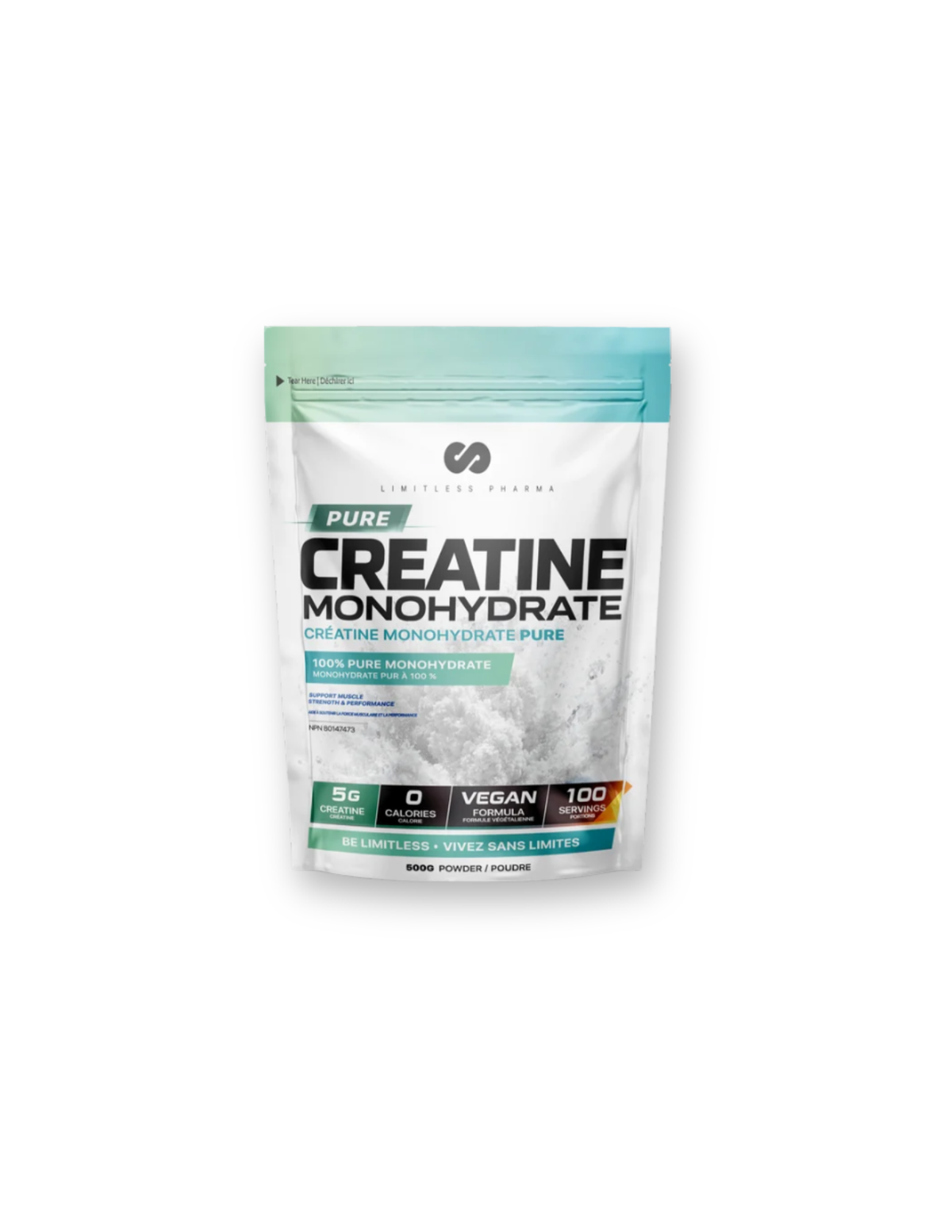 Pure Créatine Monohydrate - 500g